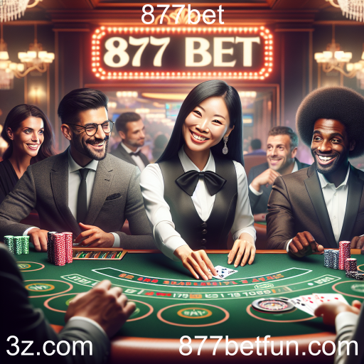 Experimente a emoção do Cassino Ao Vivo na 877bet